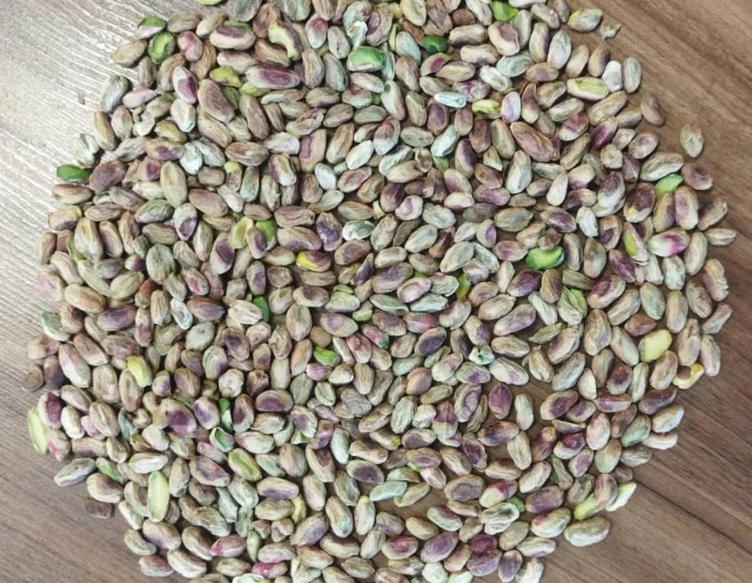 خط تولید مغز پسته