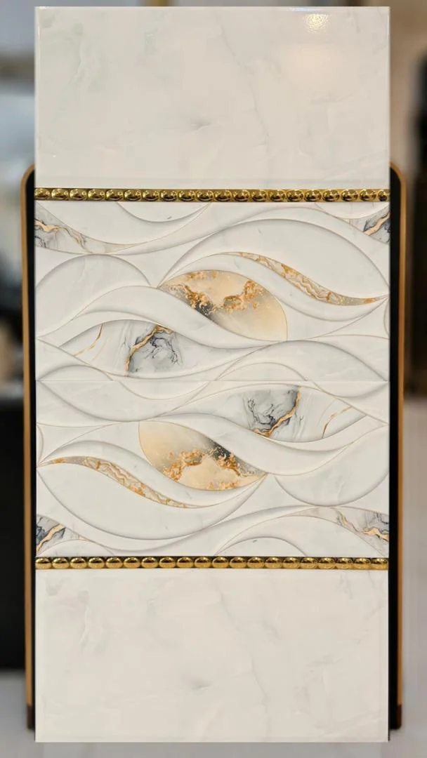 کاشی طرح چوب